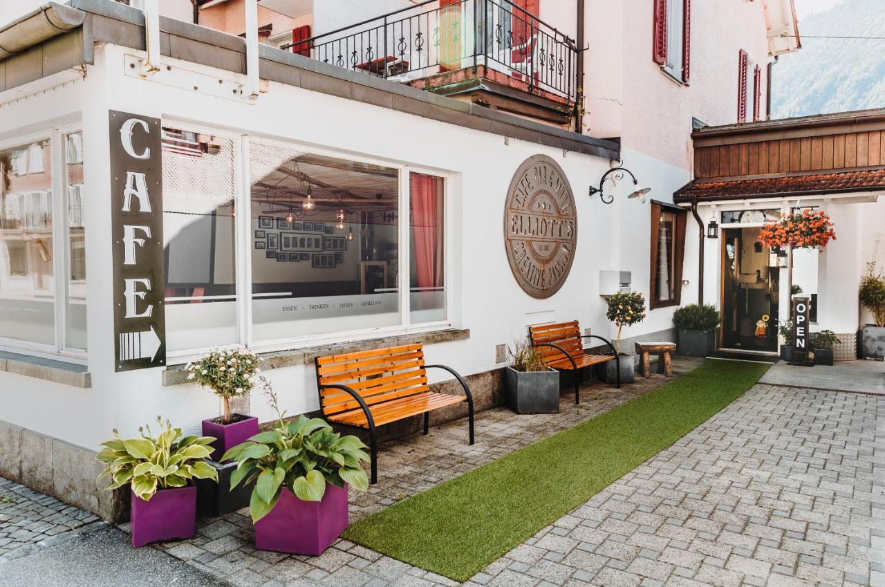 Apartmán Elliotts Bed & Bar Lungern Exteriér fotografie